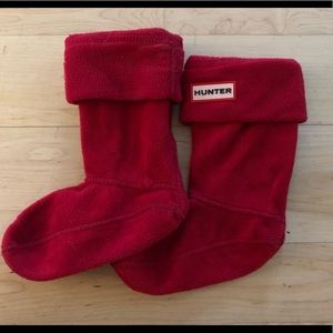 Hunter fleece socks